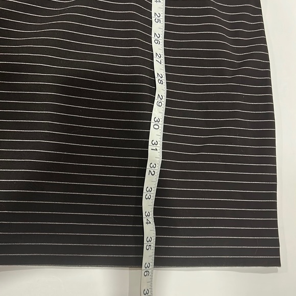 NWT Express Black and White Stripes Wear to Work Dress Women Size XL - Picture 13 of 13